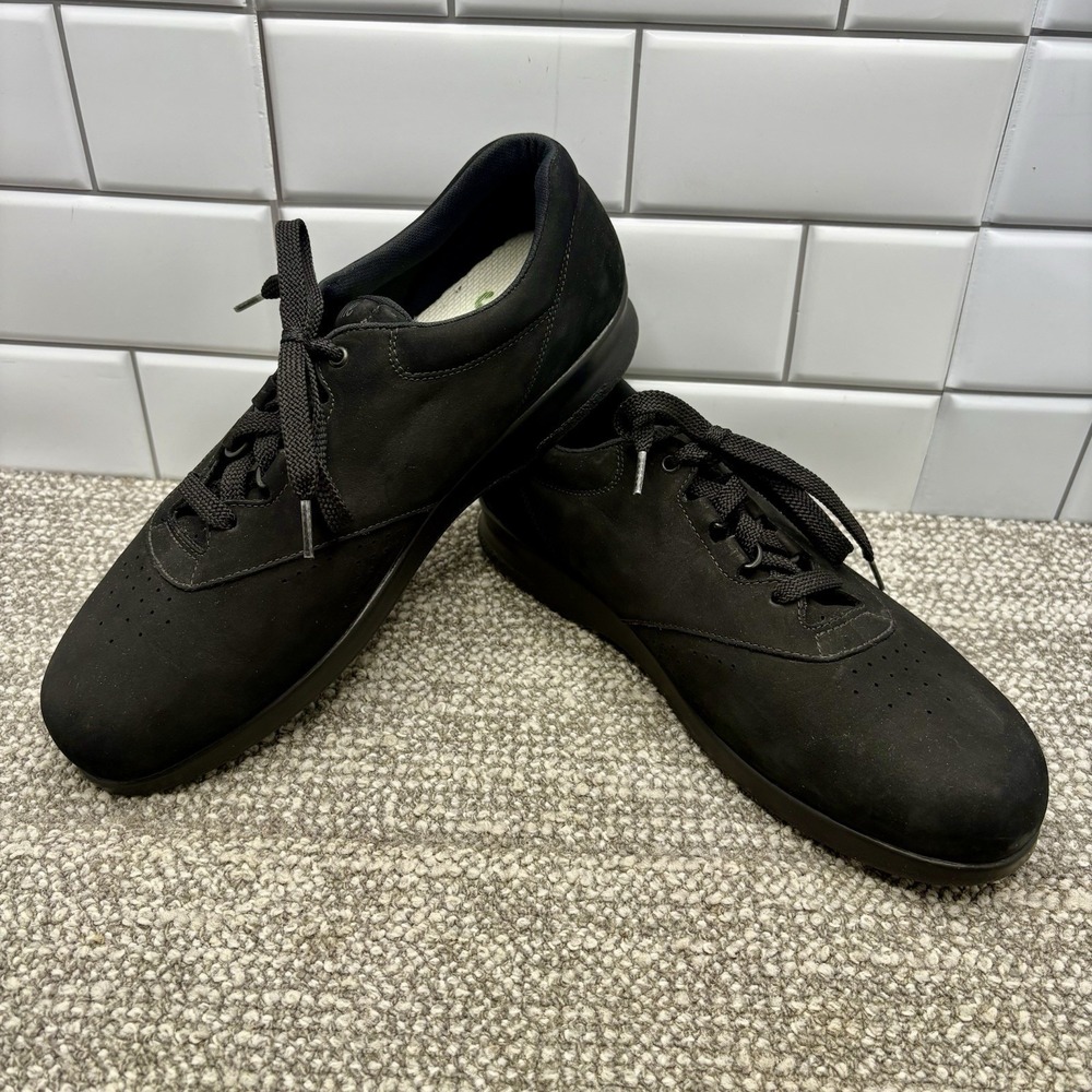 SAS Shoes Lace Up Black Loafer Women's 10.5 Medium Comfort Ortho Shoes